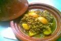 طاجين الغنمي بالجلبانه