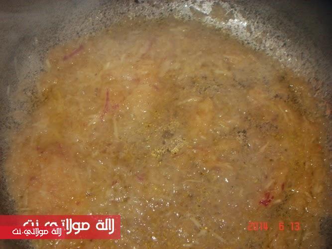 مسمن ساهل ورائع معمر بالكفتة بالمراحل والصور 