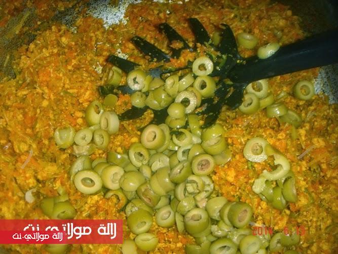 مسمن ساهل ورائع معمر بالكفتة بالمراحل والصور 